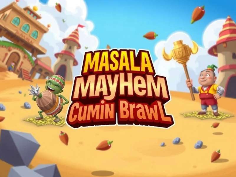 Masala Mayhem Cumin Brawl Game Cover